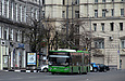 ЛАЗ-Е301D1 #3211 24-го маршрута на Павловской площади возле улицы Квитки-Основьяненко