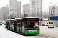 ЛАЗ-Е301D1 #3213 34-го маршрута на улице Валентиновской возле улицы Академика Павлова