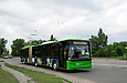 ЛАЗ-Е301D1 #3214 46-го маршрута на Московском проспекте возле микрорайона "Солнечный"