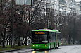ЛАЗ-Е301D1 #3214 24-го маршрута на Юбилейном проспекте в районе улицы Познанской