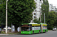 ЛАЗ-Е301D1 #3214 34-го маршрута на улице Валентиновской в районе улицы Гвардейцев-Широнинцев