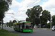 ЛАЗ-Е301D1 #3214 24-го маршрута на Юбилейном проспекте в районе улицы Изюмской