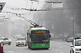 ЛАЗ-Е301D1 #3214 24-го маршрута на Юбилейном проспекте возле перекрестка с проспектом Льва Ландау