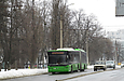 ЛАЗ-Е301D1 #3218 42-го маршрута на улице Гвардейцев-Широнинцев