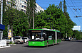 ЛАЗ-Е301D1 #3220 34-го маршрута на улице Блюхера спускается к станции метро "Студенческая"