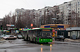 ЛАЗ-Е301D1 #3220 34-го маршрута на улице Валентиновской возле станции метро "Студенческая"