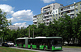 ЛАЗ-Е301D1 #3220 34-го маршрута на улице Валентиновской в районе остановки "Микрорайон 520"