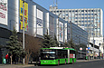 ЛАЗ-Е301D1 #3222 46-го маршрута на Московском проспекте возле станции метро "Дворец спорта"