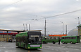 PTS-12 #2704 48-го маршрута разворачивается на терминале возле станции метро "Героев труда"