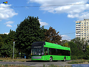 PTS-12 #2746 52-го маршрута поворачивает с улицы Грицевца на улицу Зубарева