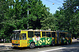 ROCAR-E217 #1003 2-го маршрута на улице Сумской возле станции Парк ДЖД