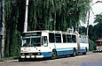 ROCAR-E217 #1004 на площадке Троллейбусного депо №1 возле реки Лопань