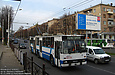 ROCAR-E217 #3016 2-го маршрута на проспекте Ленина возле станции метро "Ботанический сад"