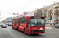 ROCAR-E217 #3022 2-го маршрута на проспекте Ленина пересекает улицу Новгородскую