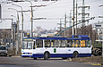Skoda-14Tr18/6M #2401 20-го маршрута разворачивается на конечной станции "Ст. м. "Московский проспект"