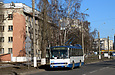 Škoda-14Tr18/6M #2413 11-го маршрута на проспекте Любови Малой в районе Тульчинского переулка