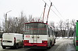 Škoda 14Tr17/6M #3104 45-го маршрута на конечной станции "Улица 12-го Апреля"