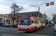Škoda-15Tr13/6M #2503 3-го маршрута в Соляниковском переулке перед поворотом в Подольский переулок
