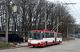 Škoda-15Tr13/6M #3102 34-го маршрута на улице Валентиновской перед отправлением от конечной "Восточная Салтовка"