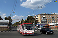 Škoda-15Tr13/6M #3102 2-го маршрута на проспекте Науки пересекает улицу Отакара Яроша