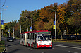 Škoda-15Tr13/6M #3103 2-го маршрута на Белгородском шоссе в районе улицы Деревянко