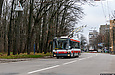 Škoda-21Tr #3031 18-го маршрута на улице Деревянко в районе улицы Космонавтов