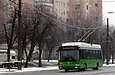 Škoda-24Tr #2801 3-го маршрута на проспекте Героев Сталинграда в районе улицы Садовопарковой