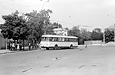 Skoda-9Tr16 #87 28-го маршрута на конечной станции "Бульвар Маршала Конева"