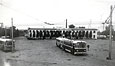Троллейбусы МТБЭС #407 и ЗИУ-5 в троллейбусном депо №1