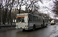 ЮМЗ-Т1 #1221 11-го маршрута на улице Малиновского