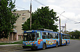 ЮМЗ-Т1 #2021 3-го маршрута на проспекте Героев Сталинграда в районе проспекта Гагарина