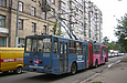 ЮМЗ-Т1 #2031 3-го маршрута на проспекте Гагарина возле перекрестка с улицей Маломясницкой