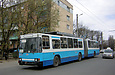 ЮМЗ-Т1 #2033 6-го маршрута на улице Южнопроектной за поворотом с проспекта Гагарина