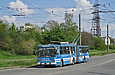 ЮМЗ-Т1 #2046 3-го маршрута на проспекте Косиора в районе проезда Васнецова
