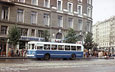 ЗИУ-5Д #823 на площади Розы Люксембург в районе пересечения с площадью Советской Украины (сейчас площдаь Конституции)