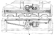 Схема дверного привода троллейбуса ЗИУ-5