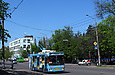 ЗИУ-682Г-016-02 #2308 3-го маршрута на проспекте Косиора пересекает проспект Орджоникидзе