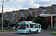 ЗИУ-682Г-016-02 #2308 3-го маршрута на кольцевой развязке по Красношкольной набережной перед Подольским мостом
