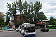 ЗИУ-682Г-016-02 #2309 12-го маршрута на улице 23-го Августа разворачивается на конечной станции "Улица Клочковская"