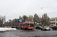ЗИУ-682Г-016-02 #2309 35-го маршрута на проспекте Льва Ландау на перекрестке с Салтовским шоссе