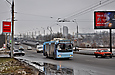 ЗИУ-682Г-016-02 #2315 19-го маршрута на проспекте 50-летия СССР опустился с Коммунального путепровода