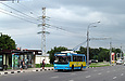 ЗИУ-682Г-016-02 #2315 3-го маршрута на проспекте Гагарина подъезжает к остановке "Улица Зерновая"