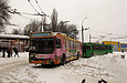 ЗИУ-682Г-016-02 #2321 11-го маршрута и #2349 27-го маршрута на конечной станции "Проспект Дзюбы"