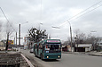 ЗИУ-682Г-016-02 #2321 11-го маршрута на проспекте Любови Малой возле остановки "Григоровка"