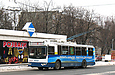 ЗИУ-682Г-016-02 #2323 1-го маршрута на проспекте Героев Сталинграда выполняет остановку "27-й микрорайон"