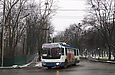ЗИУ-682Г-016-02 #2323 3-го маршрута во время поворота с Индустриального проспекта на Московский