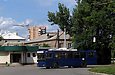 ЗИУ-682Г-016-02 #2343 6-го маршрута разворачивается на конечной "Ж/д станция Основа"