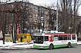 ЗИУ-682Г-016-02 #3305 25-го маршрута поворачивает с улицы Танкопия на проспект Маршала Жукова