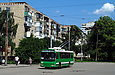 ЗИУ-682Г-016-02 #3309 13-го маршрута на улице Садовопарковой прибыл на конечную станцию "Парк "Зустріч"