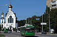 ЗИУ-682Г-016-02 #3318 2-го маршрута на проспекте Ленина в районе Института низких температур